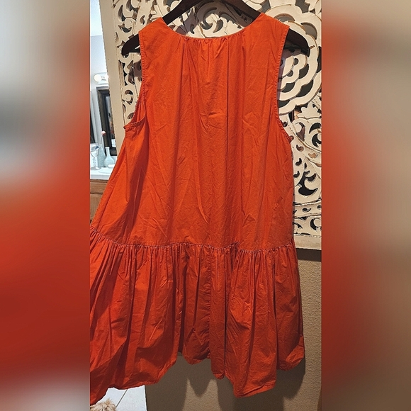 Apiece Apart Rosarito Mini Dress Women Casual Button Down Sleeveless Size Large - Picture 7 of 11